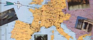 It was Wednesday, May 31 when our trip began with a luxurious ride to Newark, New Jersey in the ’84 Buick Skyhawk furnished with a cornucopia of foodstuffs from Mom & Dad. What a car! What a ride! What a day! This will be the last ride in the ‘Hawk for at least seven weeks.